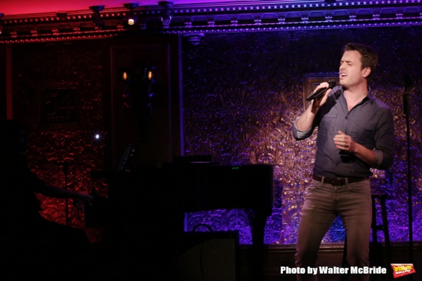Photo Coverage: James Snyder Previews A FIRST NEW YORK HOLIDAY ROAD WITH FRIENDS at 54 Below  Image