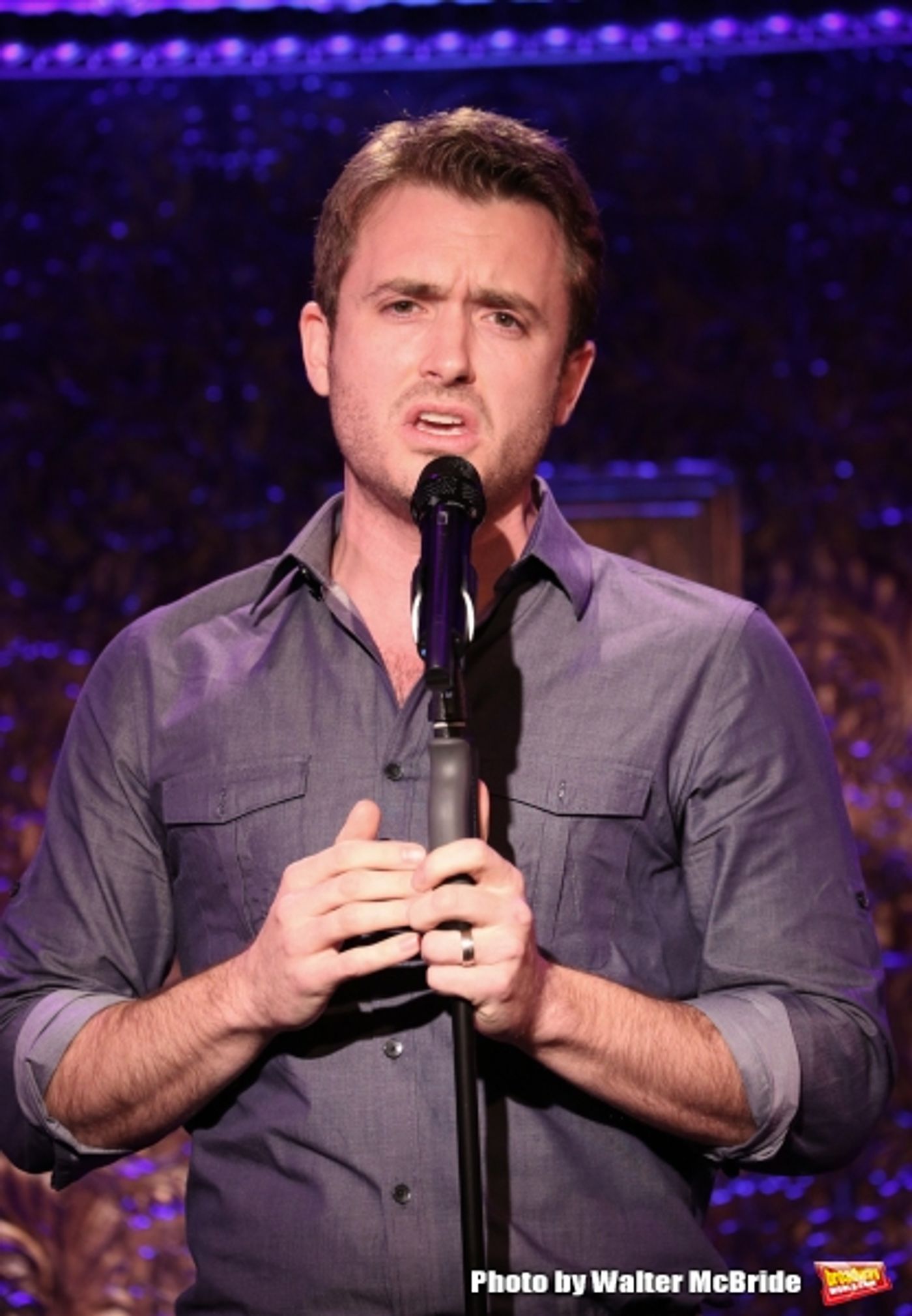 Photo Coverage: James Snyder Previews A FIRST NEW YORK HOLIDAY ROAD WITH FRIENDS at 54 Below  Image