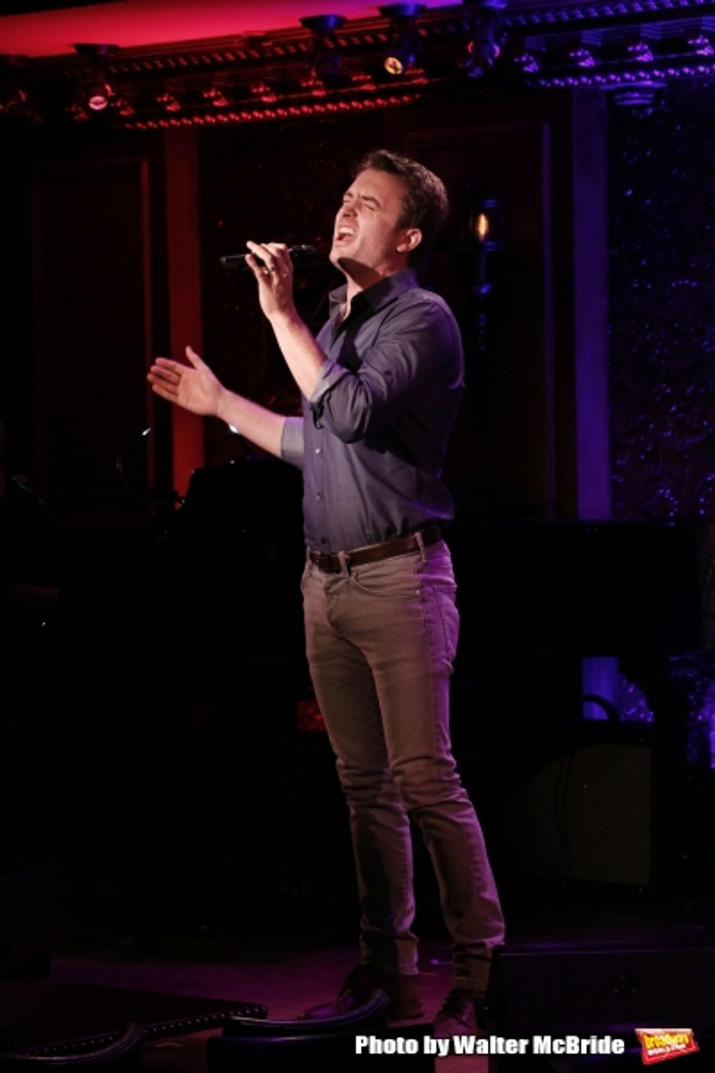Photo Coverage: James Snyder Previews A FIRST NEW YORK HOLIDAY ROAD WITH FRIENDS at 54 Below  Image