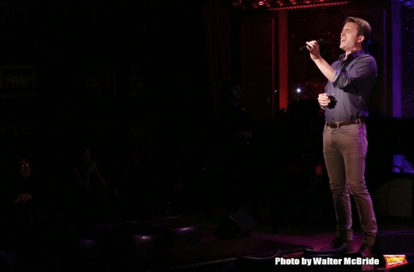 Photo Coverage: James Snyder Previews A FIRST NEW YORK HOLIDAY ROAD WITH FRIENDS at 54 Below  Image