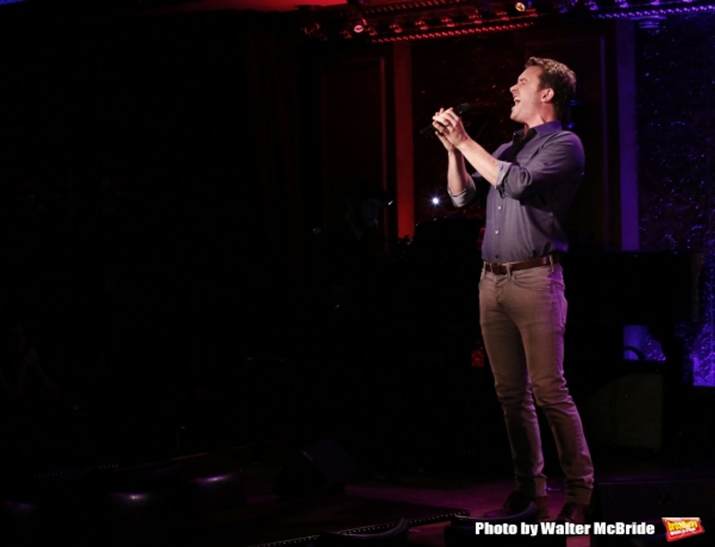Photo Coverage: James Snyder Previews A FIRST NEW YORK HOLIDAY ROAD WITH FRIENDS at 54 Below  Image