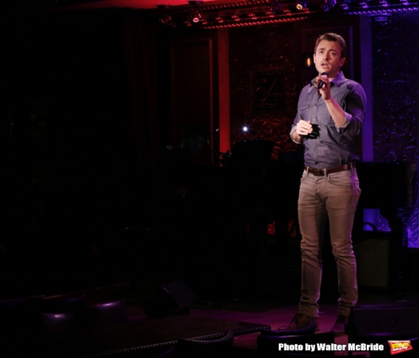 Photo Coverage: James Snyder Previews A FIRST NEW YORK HOLIDAY ROAD WITH FRIENDS at 54 Below  Image