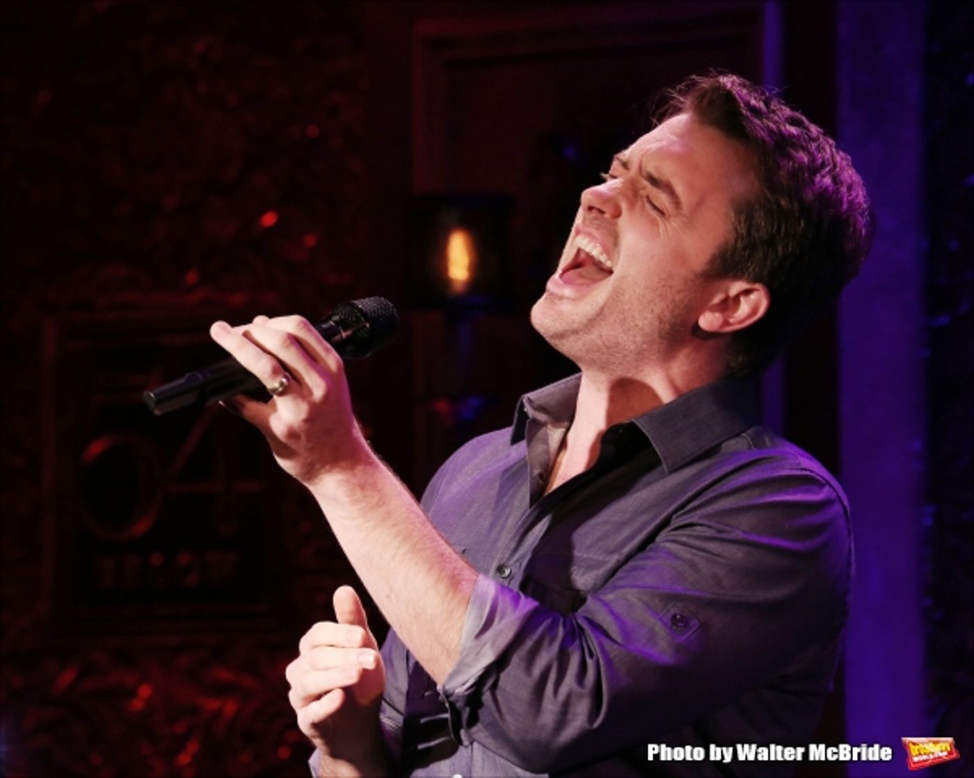 Photo Coverage: James Snyder Previews A FIRST NEW YORK HOLIDAY ROAD WITH FRIENDS at 54 Below  Image
