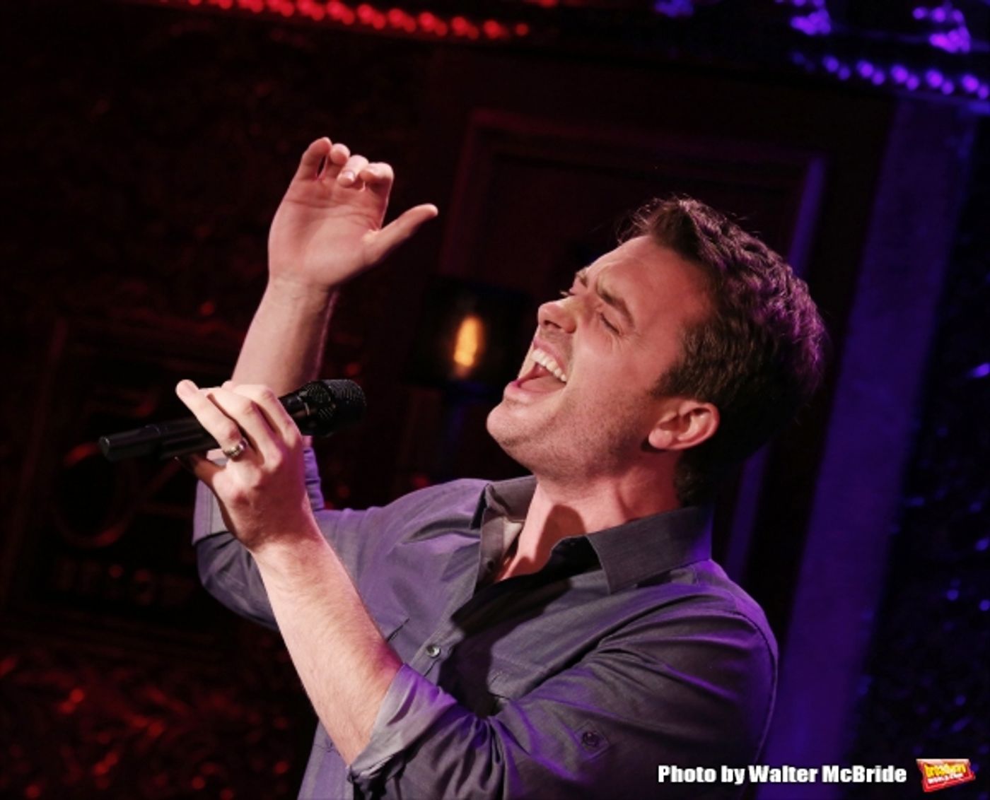 Photo Coverage: James Snyder Previews A FIRST NEW YORK HOLIDAY ROAD WITH FRIENDS at 54 Below  Image