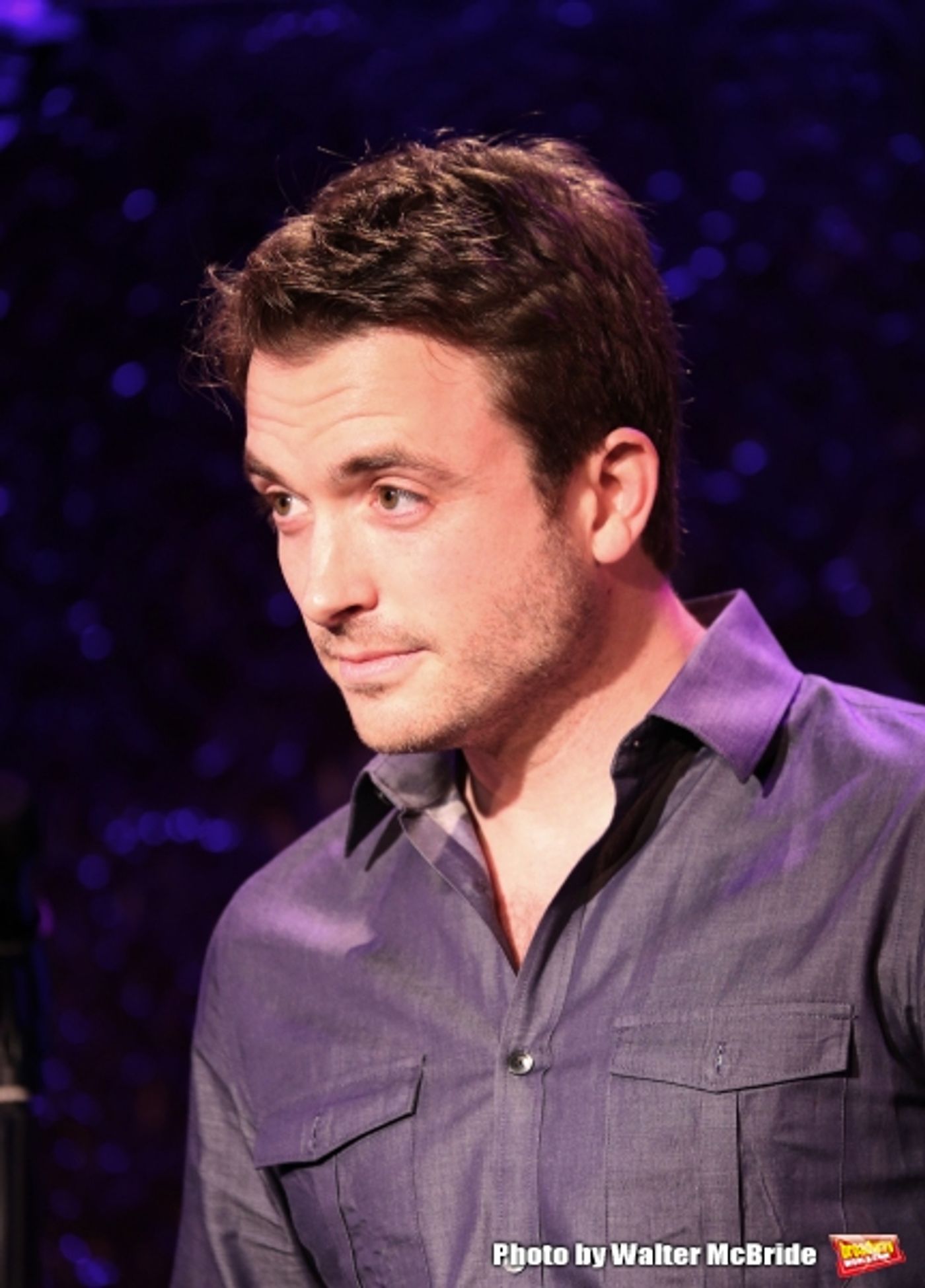 Photo Coverage: James Snyder Previews A FIRST NEW YORK HOLIDAY ROAD WITH FRIENDS at 54 Below  Image