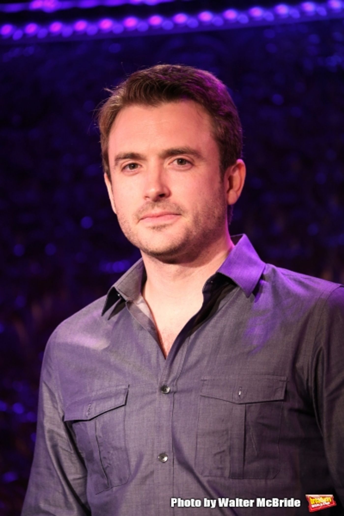 Photo Coverage: James Snyder Previews A FIRST NEW YORK HOLIDAY ROAD WITH FRIENDS at 54 Below  Image