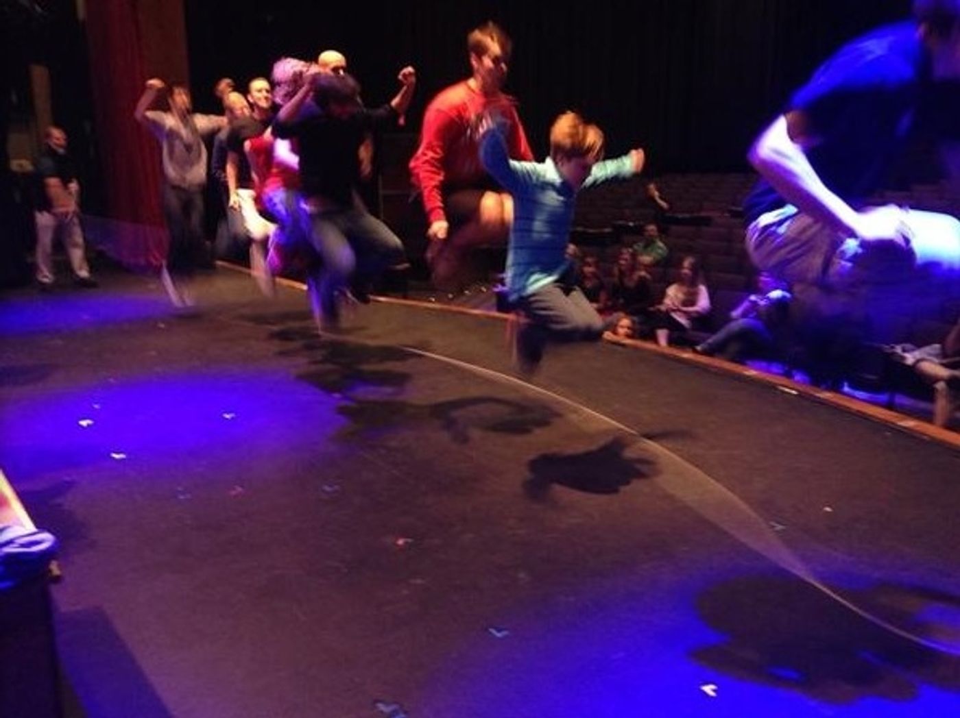 Photo Flash: Saturday Intermission Pics, 11/29 - Part 2 - Happy Birthday to ON THE TOWN's Jackie Hoffman and More!  Image