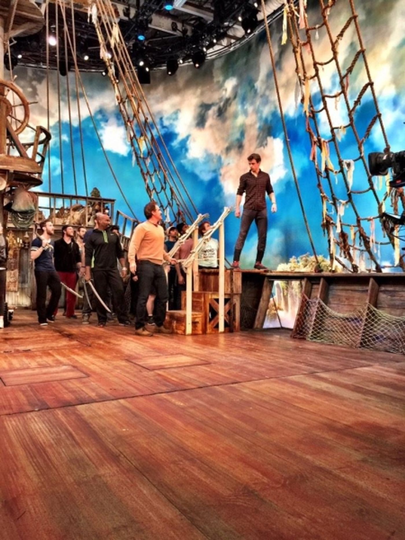 Photo Flash: Who Will Walk the Plank? PETER PAN LIVE! Weekend Twitter Roundup!  Image