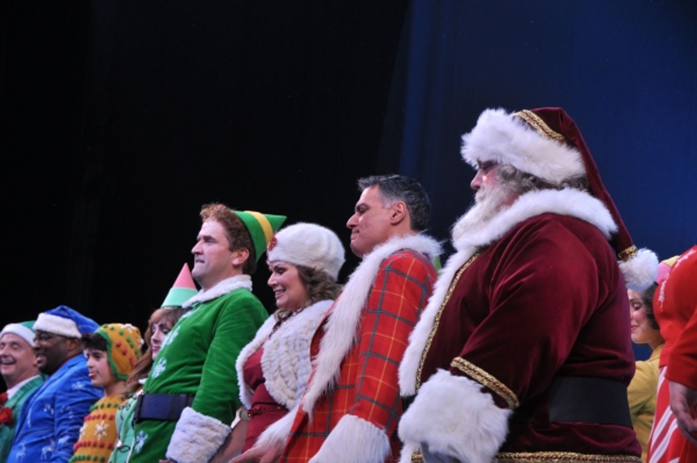 Photo Coverage: Cast of Paper Mill Playhouse's ELF Takes Opening Night Bows!  Image