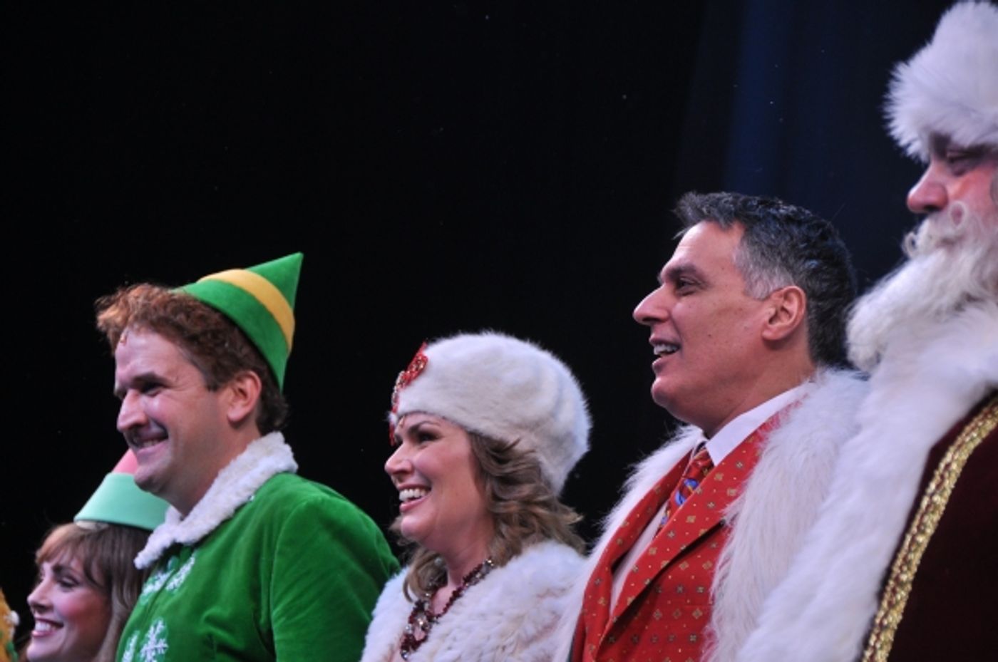 Photo Coverage: Cast of Paper Mill Playhouse's ELF Takes Opening Night Bows!  Image