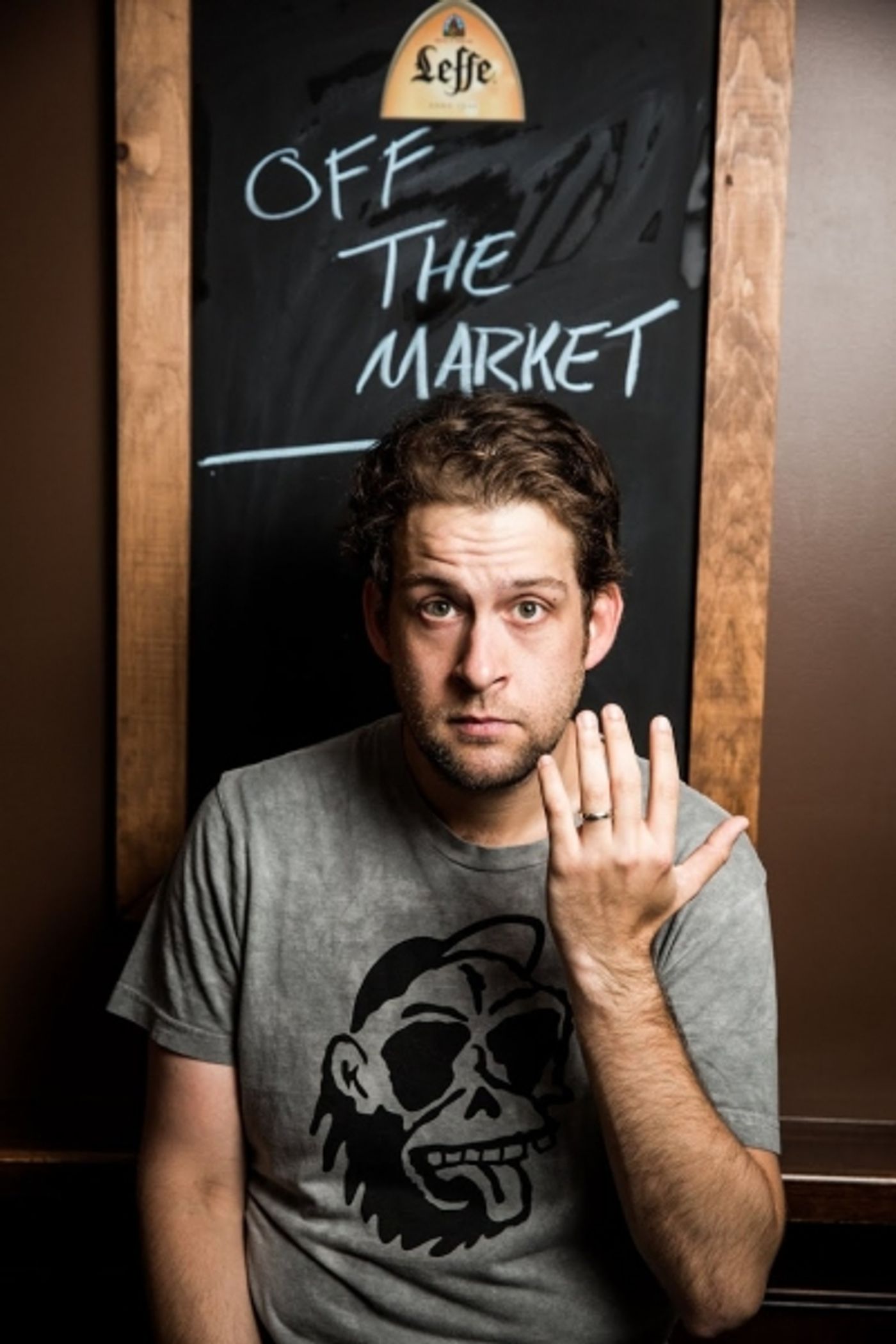 Photo Flash Exclusive: Alex Brightman, Drew Gasparini, F. Michael Haynie, & Andrew Kober Preview New Show THE (M)ORONS HAPPY HOUR!  Image