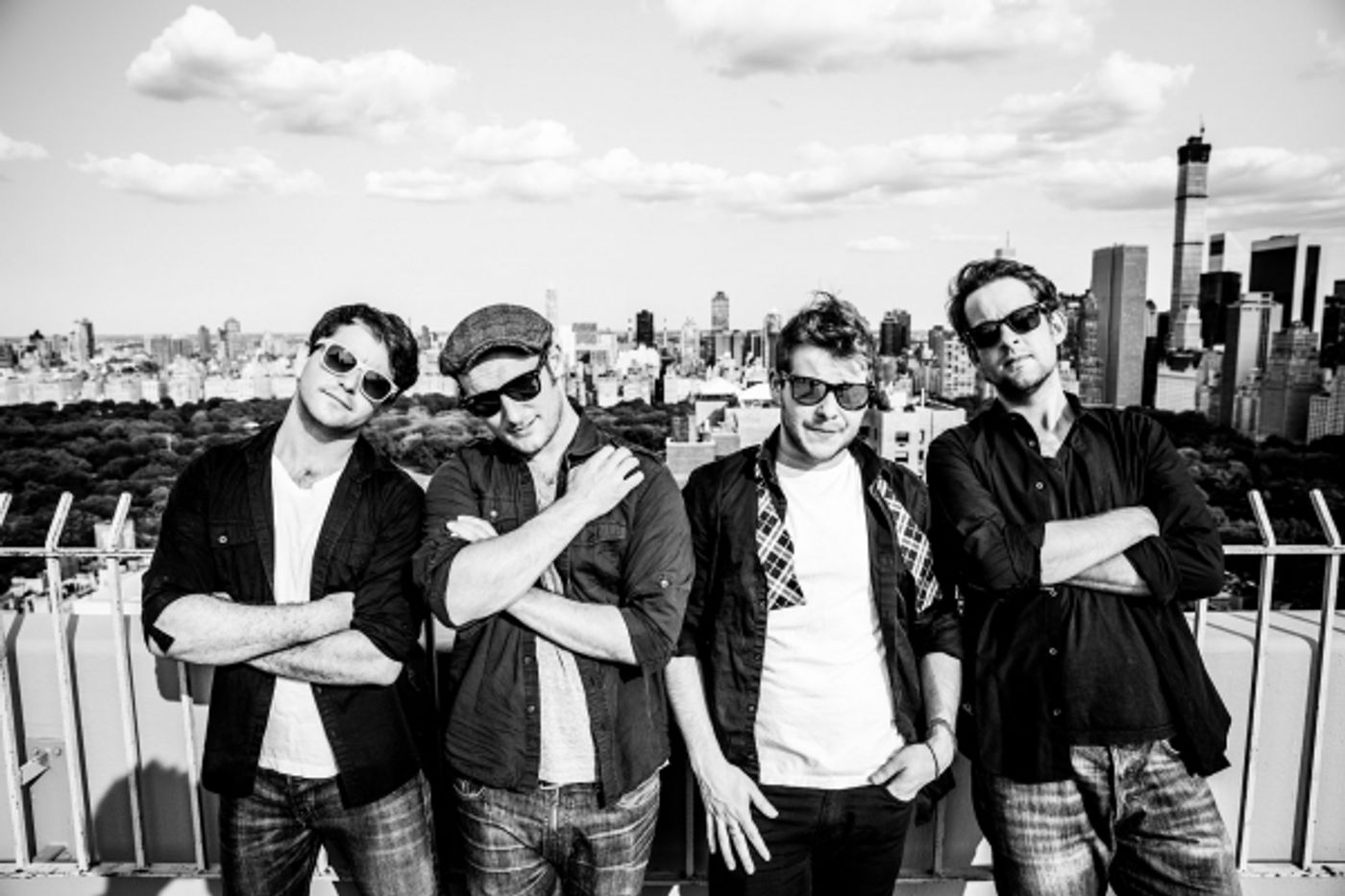 Photo Flash Exclusive: Alex Brightman, Drew Gasparini, F. Michael Haynie, & Andrew Kober Preview New Show THE (M)ORONS HAPPY HOUR!  Image