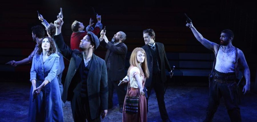 Photo Flash: First Look at Aaron Tveit, Catherine Tate and More in ASSASSINS, Opening Tonight at Menier Chocolate Factory Image