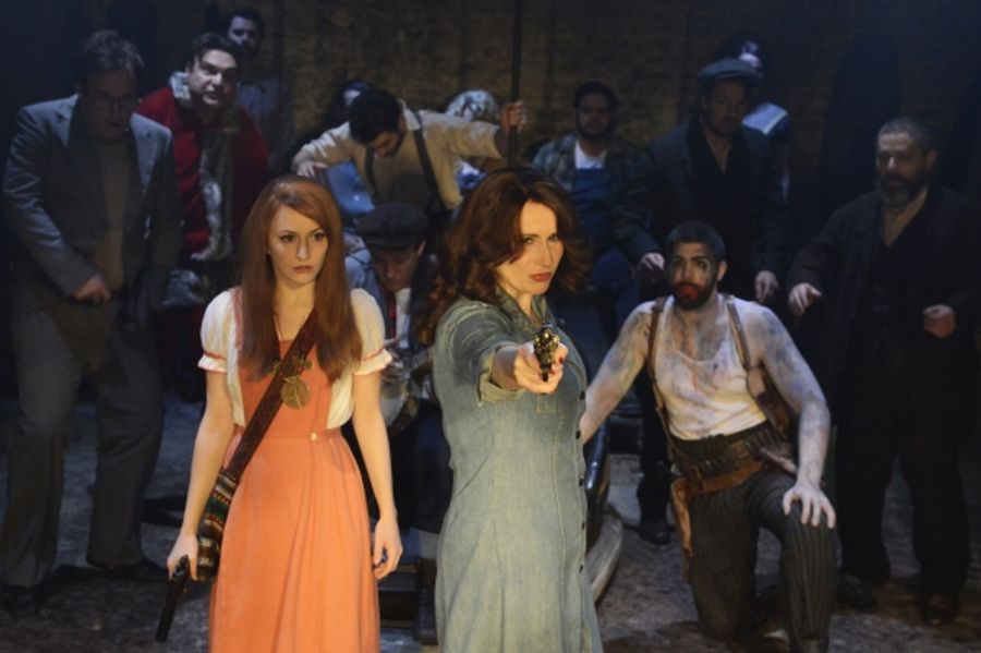 Photo Flash: First Look at Aaron Tveit, Catherine Tate and More in ASSASSINS, Opening Tonight at Menier Chocolate Factory Image
