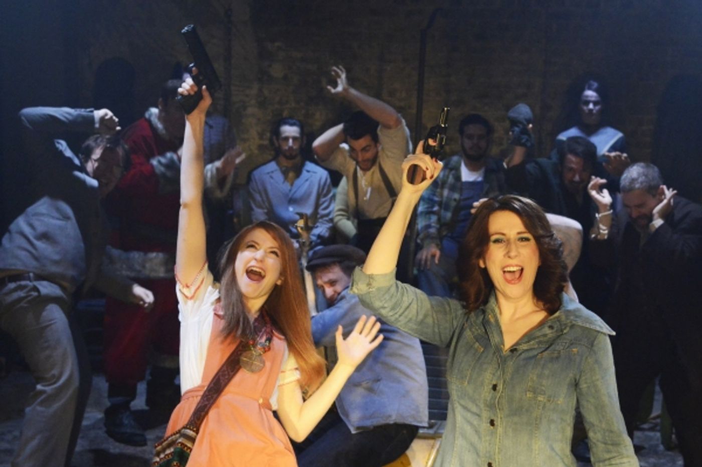 Photo Flash: First Look at Aaron Tveit, Catherine Tate and More in ASSASSINS, Opening Tonight at Menier Chocolate Factory  Image