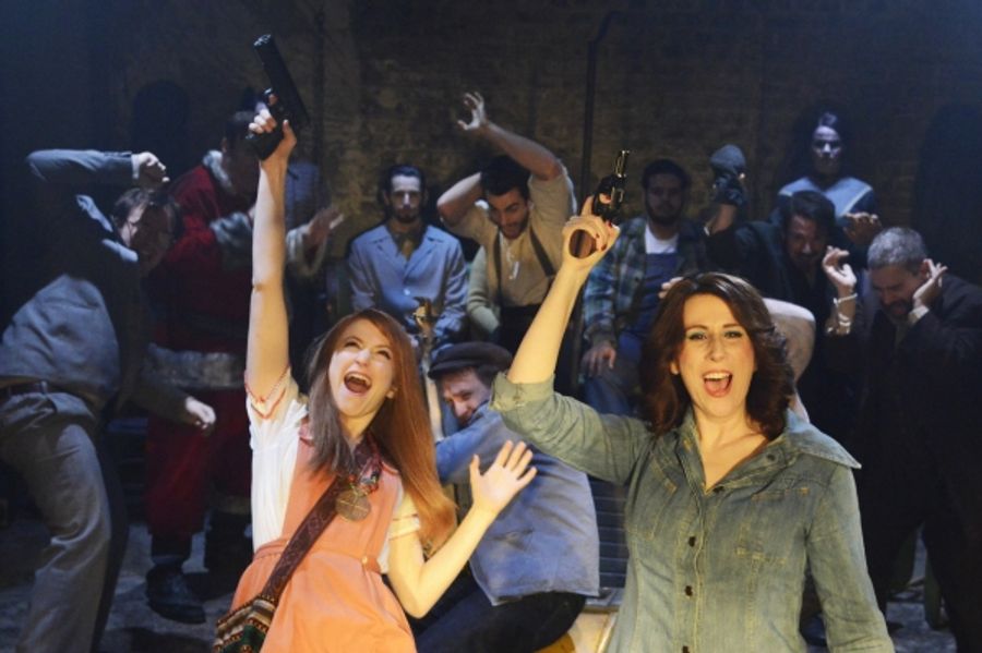 Photo Flash: First Look at Aaron Tveit, Catherine Tate and More in ASSASSINS, Opening Tonight at Menier Chocolate Factory Image
