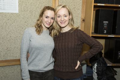 Emily Padgett and Erin Davie Photo