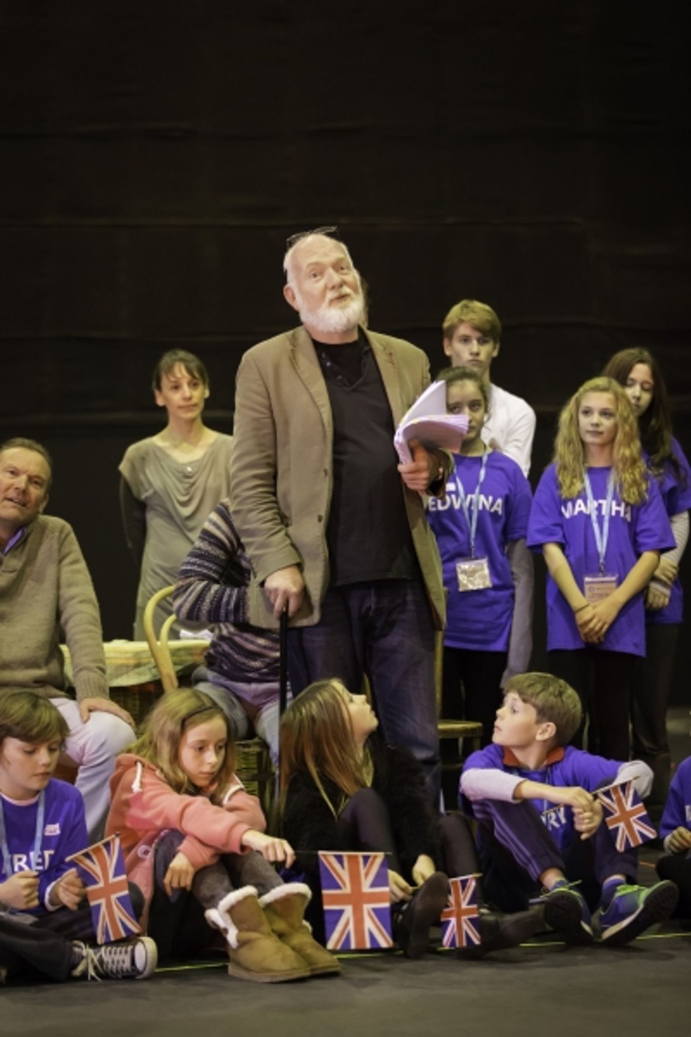 Photo Flash: In Rehearsal with THE RAILWAY CHILDREN at King's Cross Theatre  Image