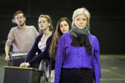 Jack Hardwick, Louise Calf, Serena Manteghi and Caroline Harker Photo
