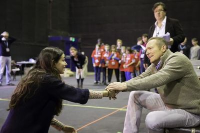 Serena Manteghi (Bobbie) and Blair Plant (Schepansky) Photo