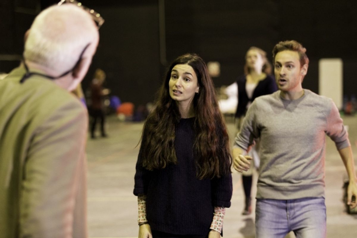 Serena Manteghi (Bobbie) and Jack Hardwick (Peter) at 
