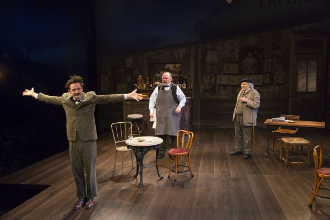 Photo Flash: First Look at Robbie Tann, David Margulies, Dina Shihabi and More in Long Wharf Theatre's PICASSO AT THE LAPIN AGILE  Image