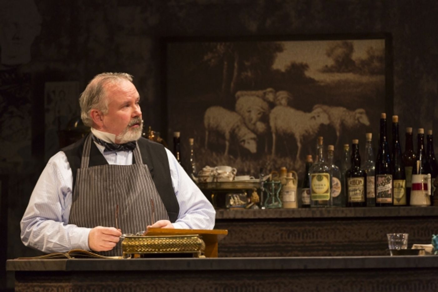 Photo Flash: First Look at Robbie Tann, David Margulies, Dina Shihabi and More in Long Wharf Theatre's PICASSO AT THE LAPIN AGILE  Image