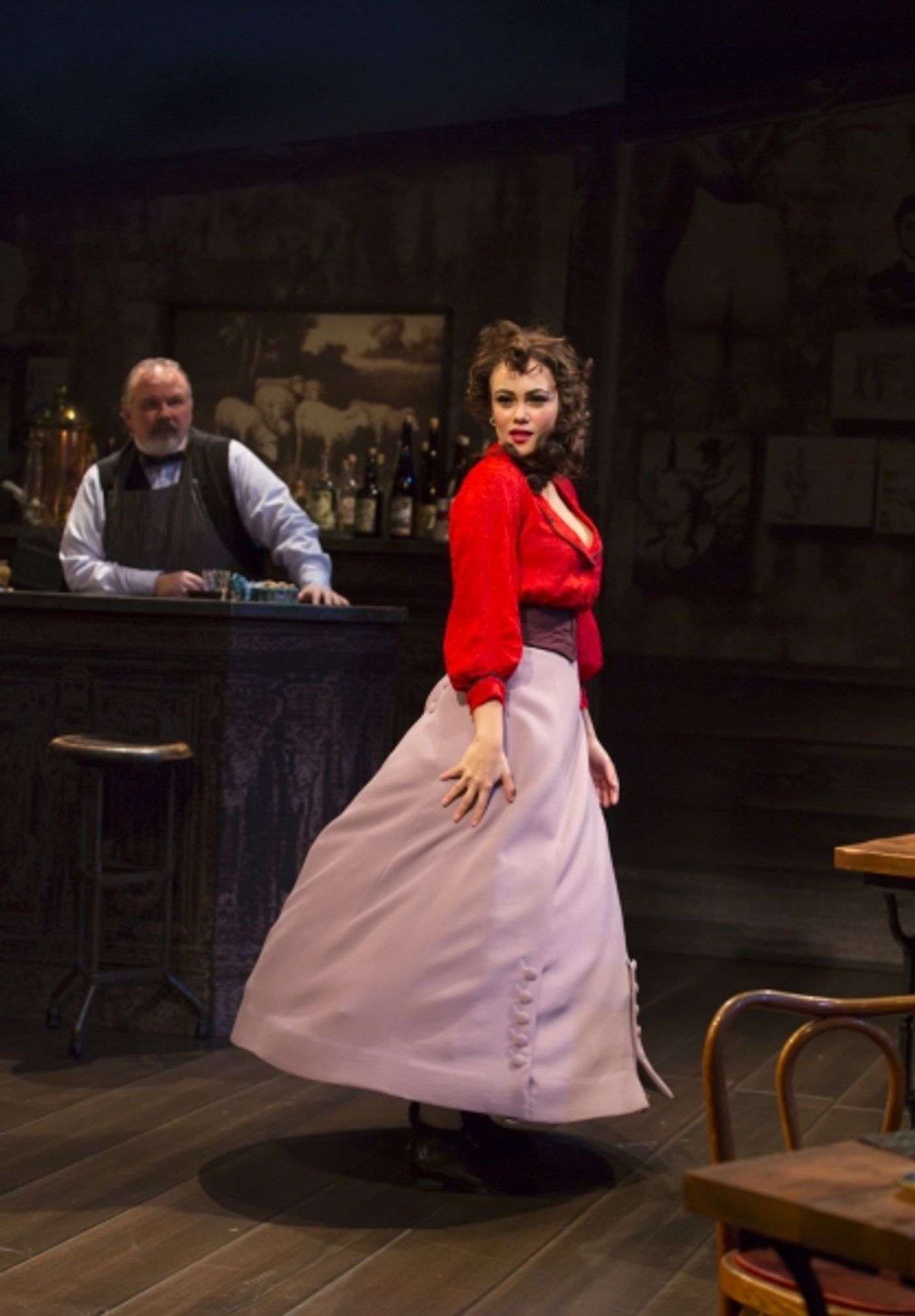 Photo Flash: First Look at Robbie Tann, David Margulies, Dina Shihabi and More in Long Wharf Theatre's PICASSO AT THE LAPIN AGILE  Image