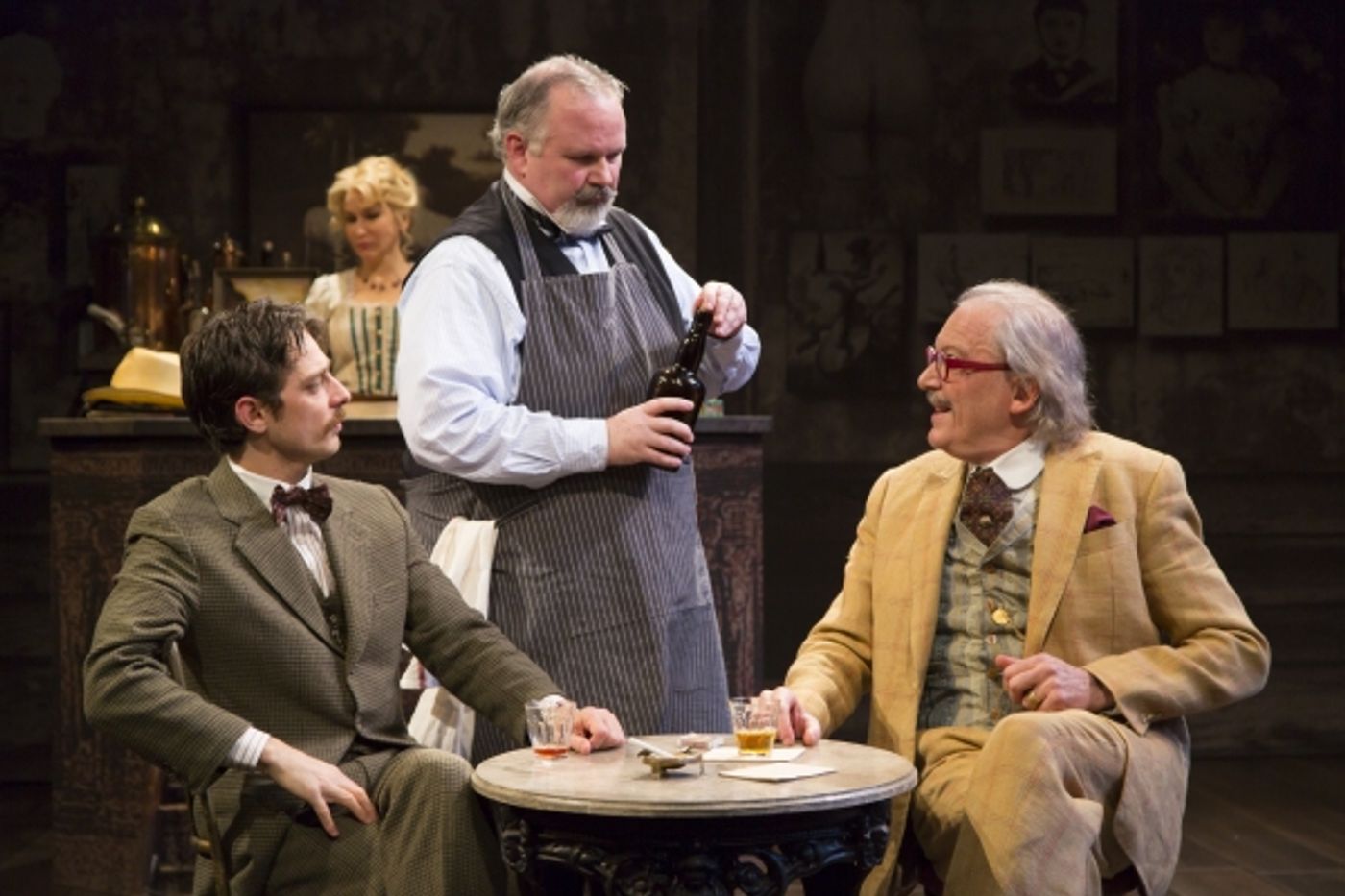 Photo Flash: First Look at Robbie Tann, David Margulies, Dina Shihabi and More in Long Wharf Theatre's PICASSO AT THE LAPIN AGILE  Image