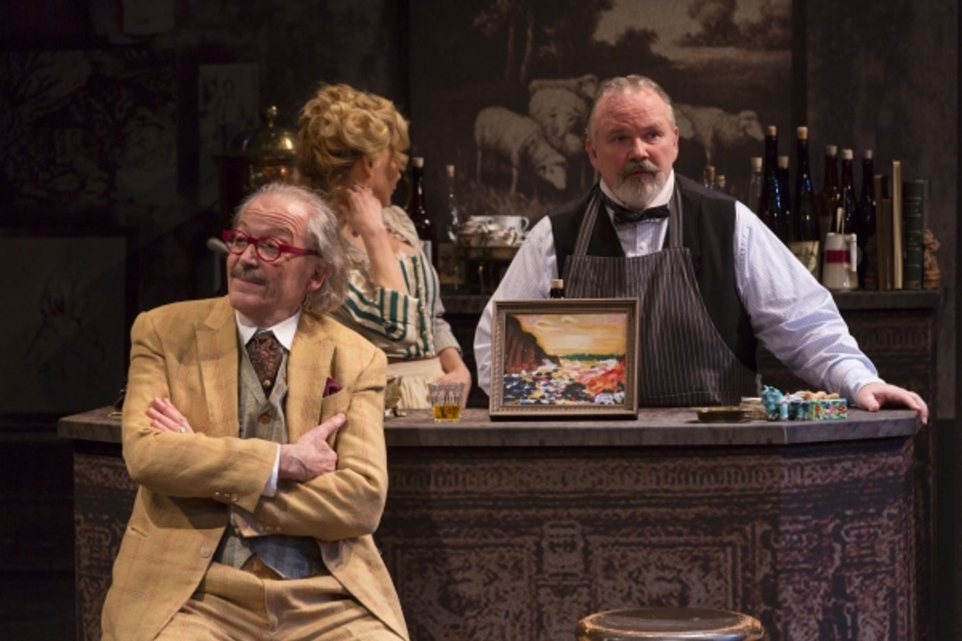 Photo Flash: First Look at Robbie Tann, David Margulies, Dina Shihabi and More in Long Wharf Theatre's PICASSO AT THE LAPIN AGILE  Image