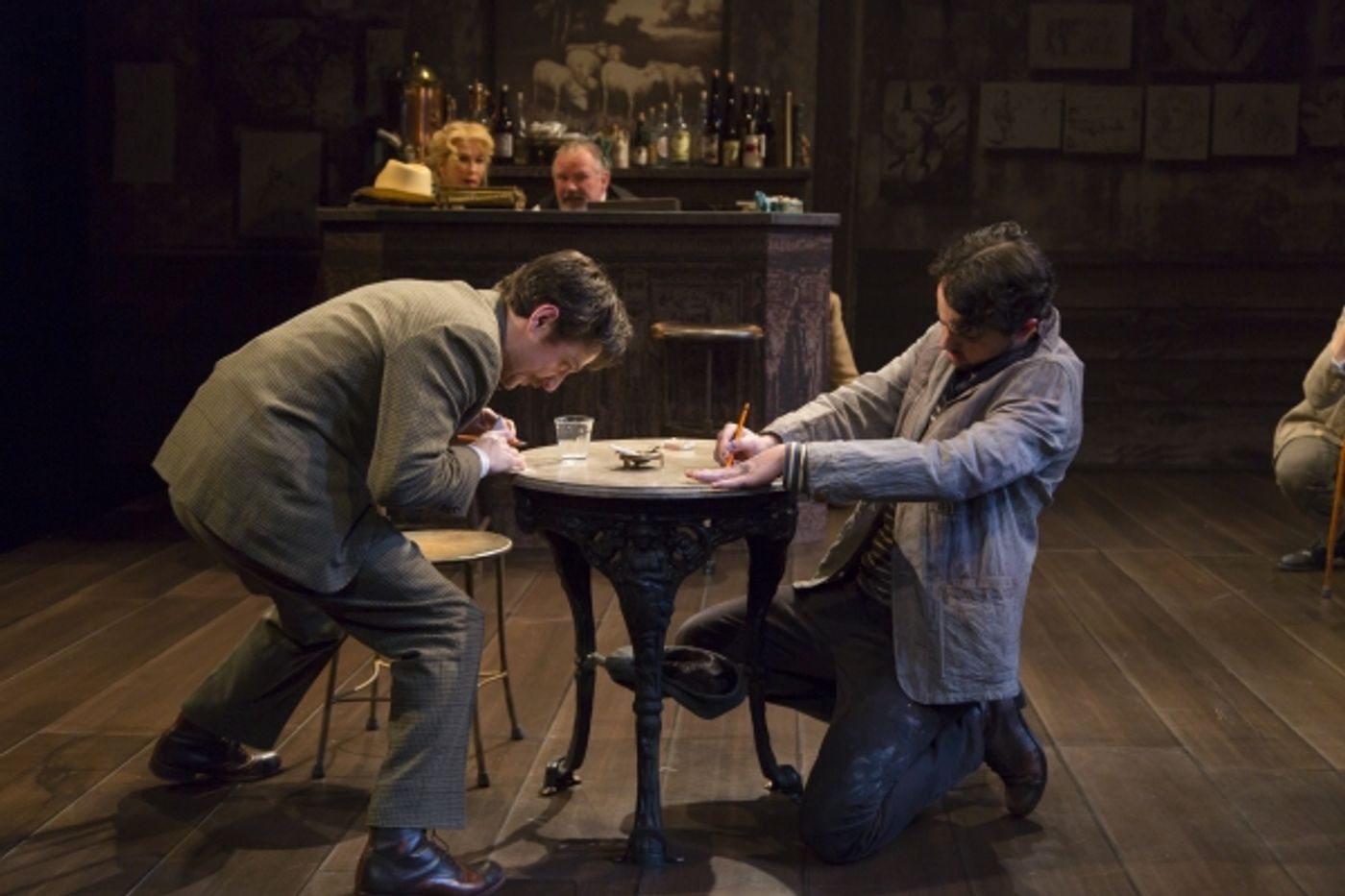 Photo Flash: First Look at Robbie Tann, David Margulies, Dina Shihabi and More in Long Wharf Theatre's PICASSO AT THE LAPIN AGILE  Image