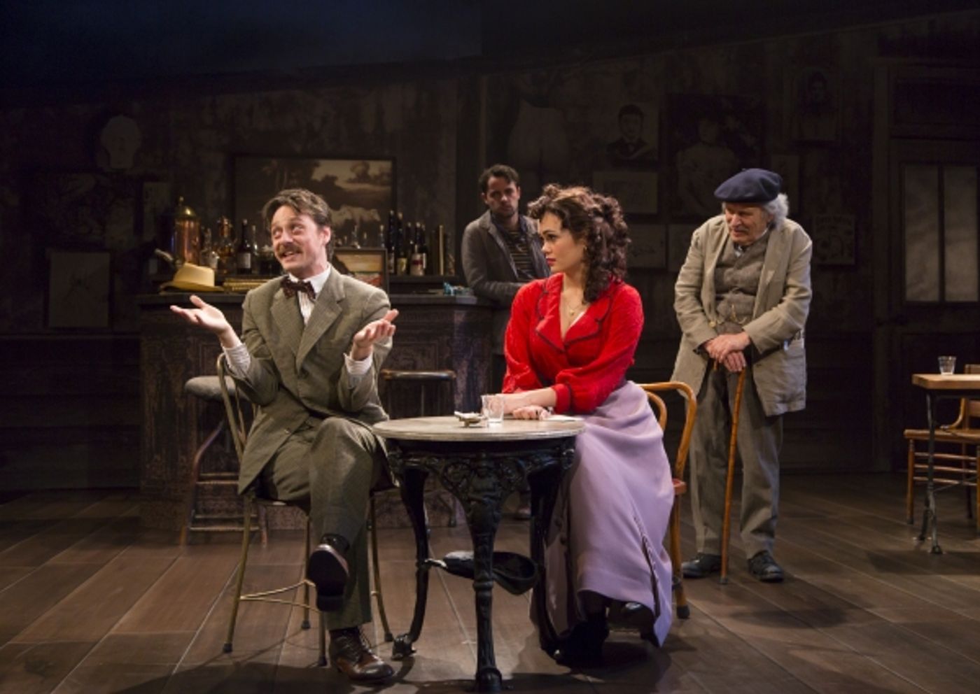 Photo Flash: First Look at Robbie Tann, David Margulies, Dina Shihabi and More in Long Wharf Theatre's PICASSO AT THE LAPIN AGILE  Image