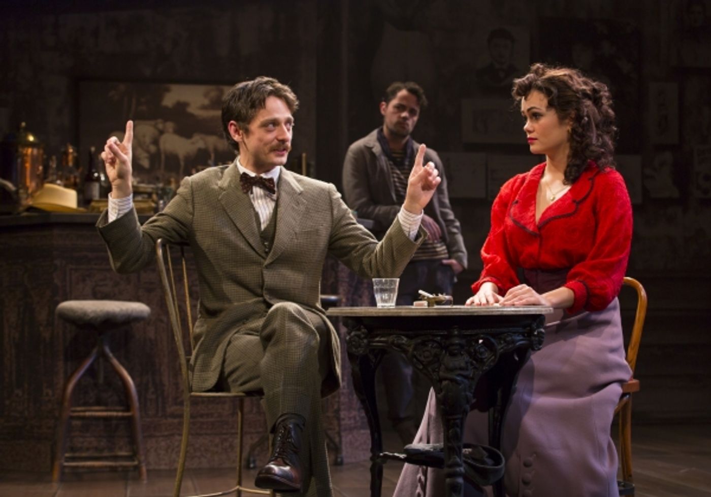 Photo Flash: First Look at Robbie Tann, David Margulies, Dina Shihabi and More in Long Wharf Theatre's PICASSO AT THE LAPIN AGILE  Image