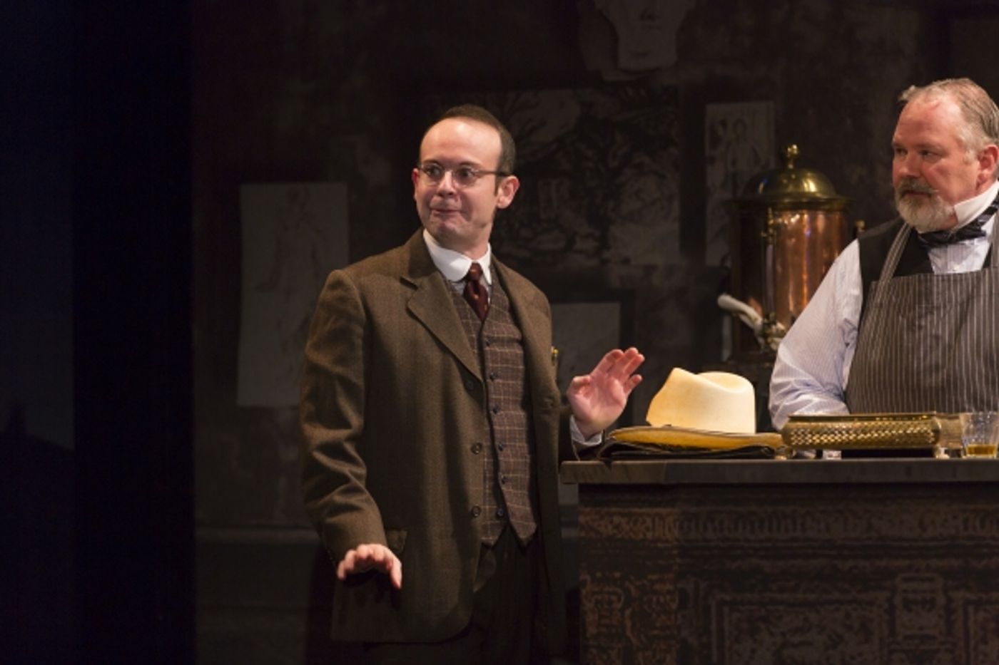 Photo Flash: First Look at Robbie Tann, David Margulies, Dina Shihabi and More in Long Wharf Theatre's PICASSO AT THE LAPIN AGILE  Image