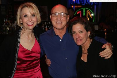 Julie Halston, GIanni Valenti, Julie Gold Photo