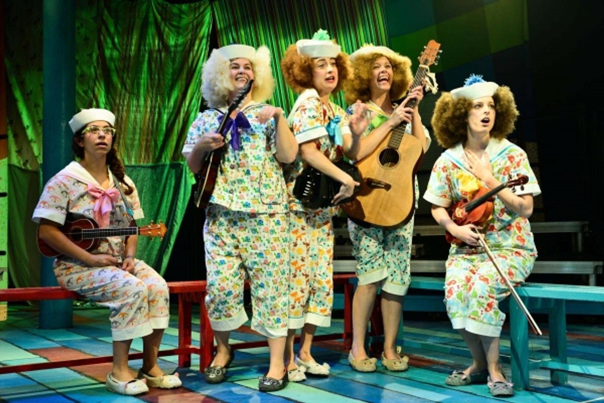 Dana Omar, Kate Carson-Groner, Christine Stulik, Emily Casey and Lauren Vogel at 