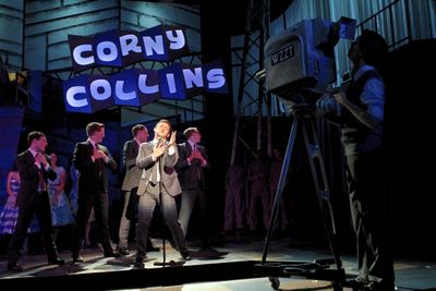 Troy Hussmann (center, as Link) and the Council Boys Photo