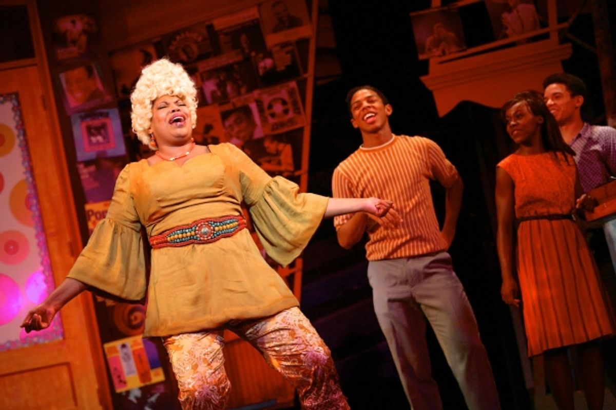 Aurelia Williams (Motormouth), Austin Holmes (Seaweed), Tay Cooley (Cindy), and Ethan Butler (Stooie) at 