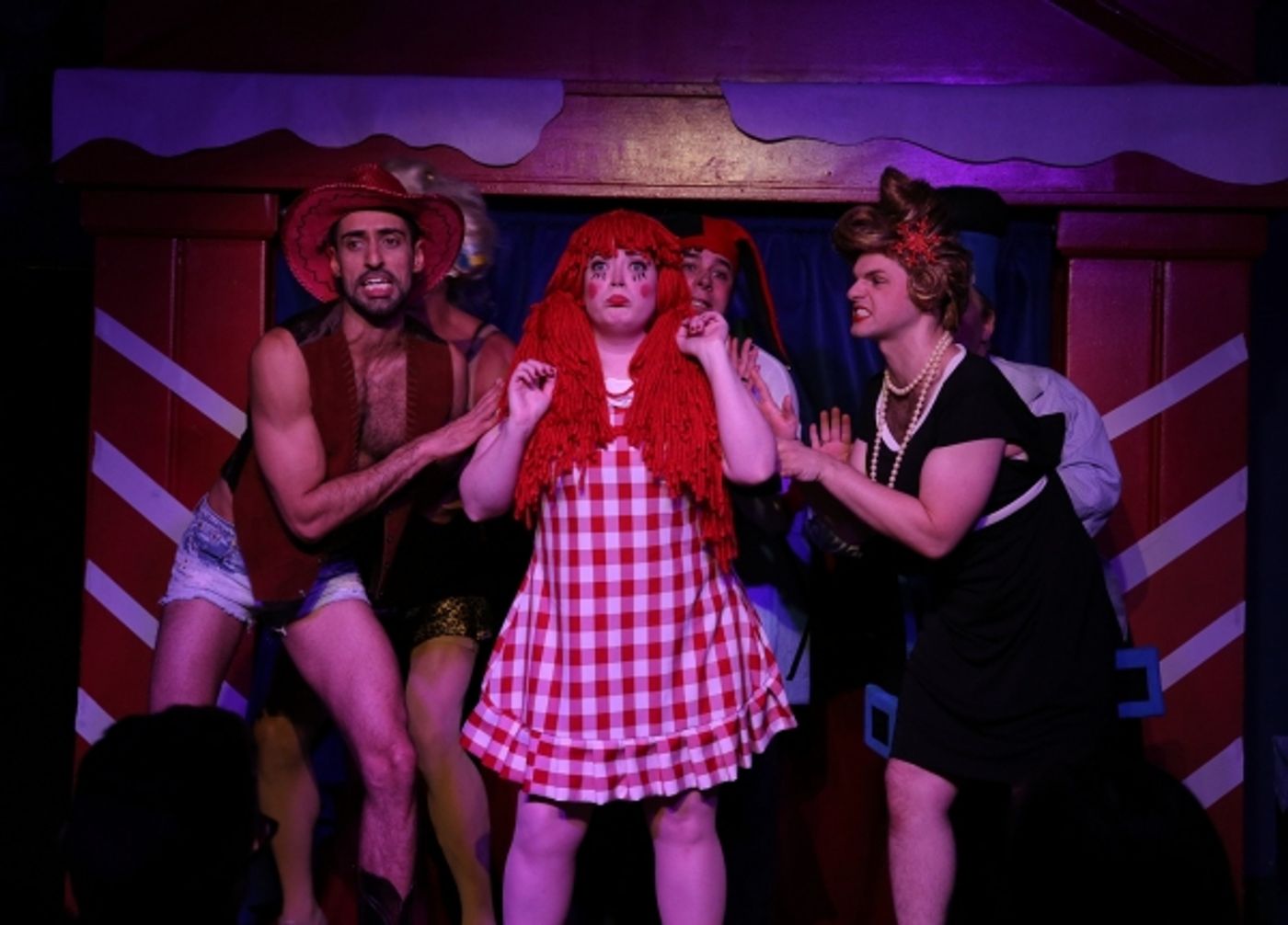 Photo Flash: First Look at Hell in a Handbag Productions' RUDOLPH THE RED-HOSED REINDEER  Image