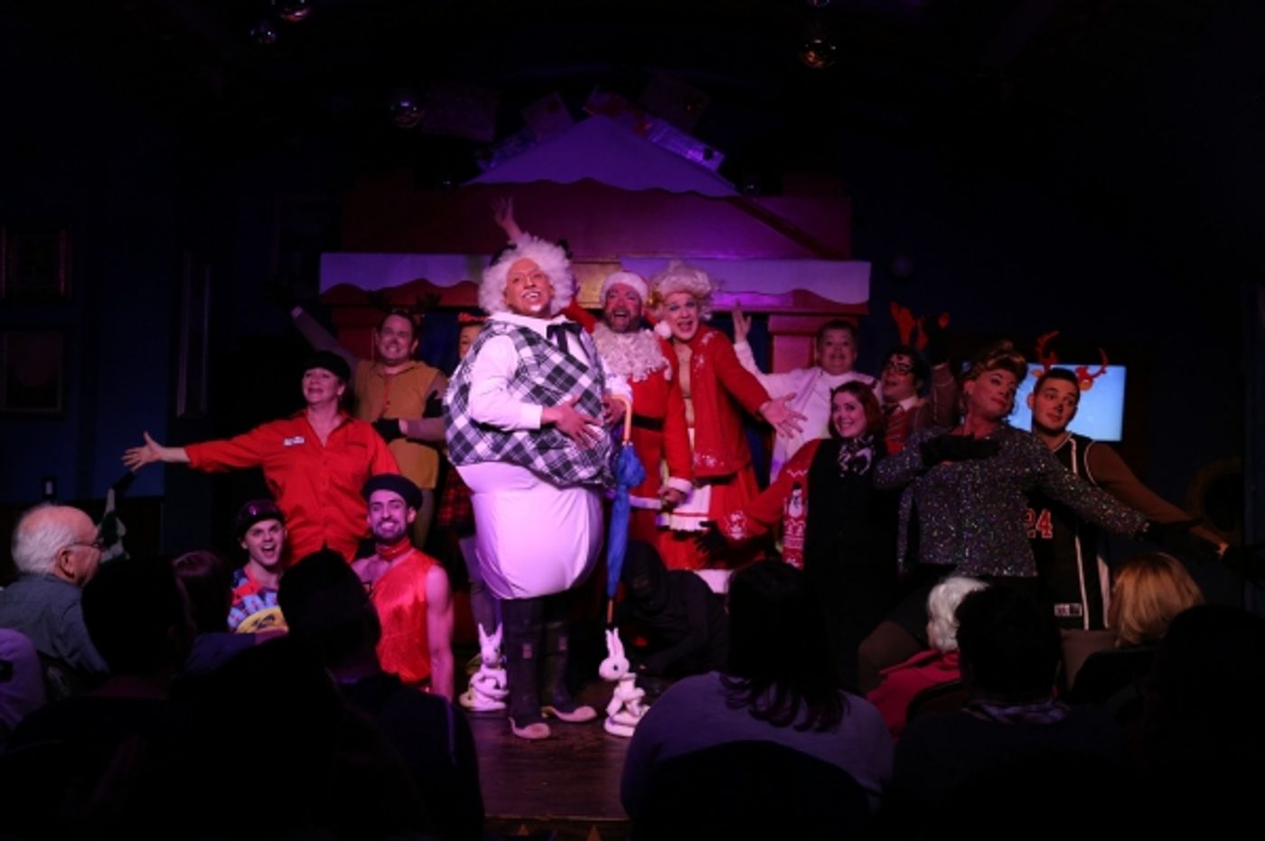 Photo Flash: First Look at Hell in a Handbag Productions' RUDOLPH THE RED-HOSED REINDEER  Image