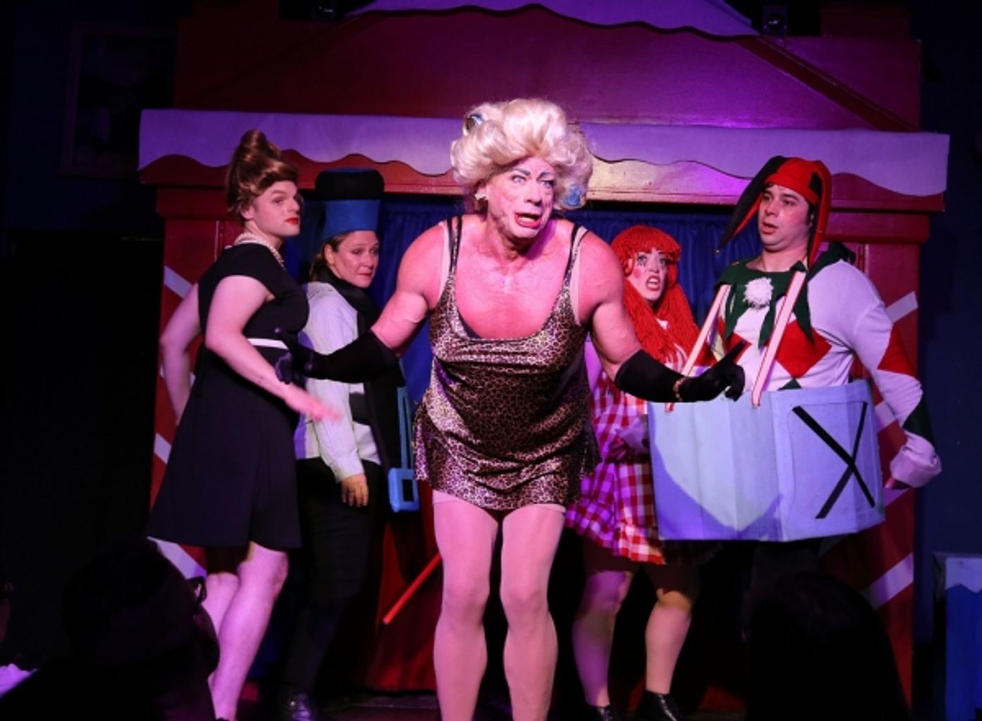 Photo Flash: First Look at Hell in a Handbag Productions' RUDOLPH THE RED-HOSED REINDEER  Image