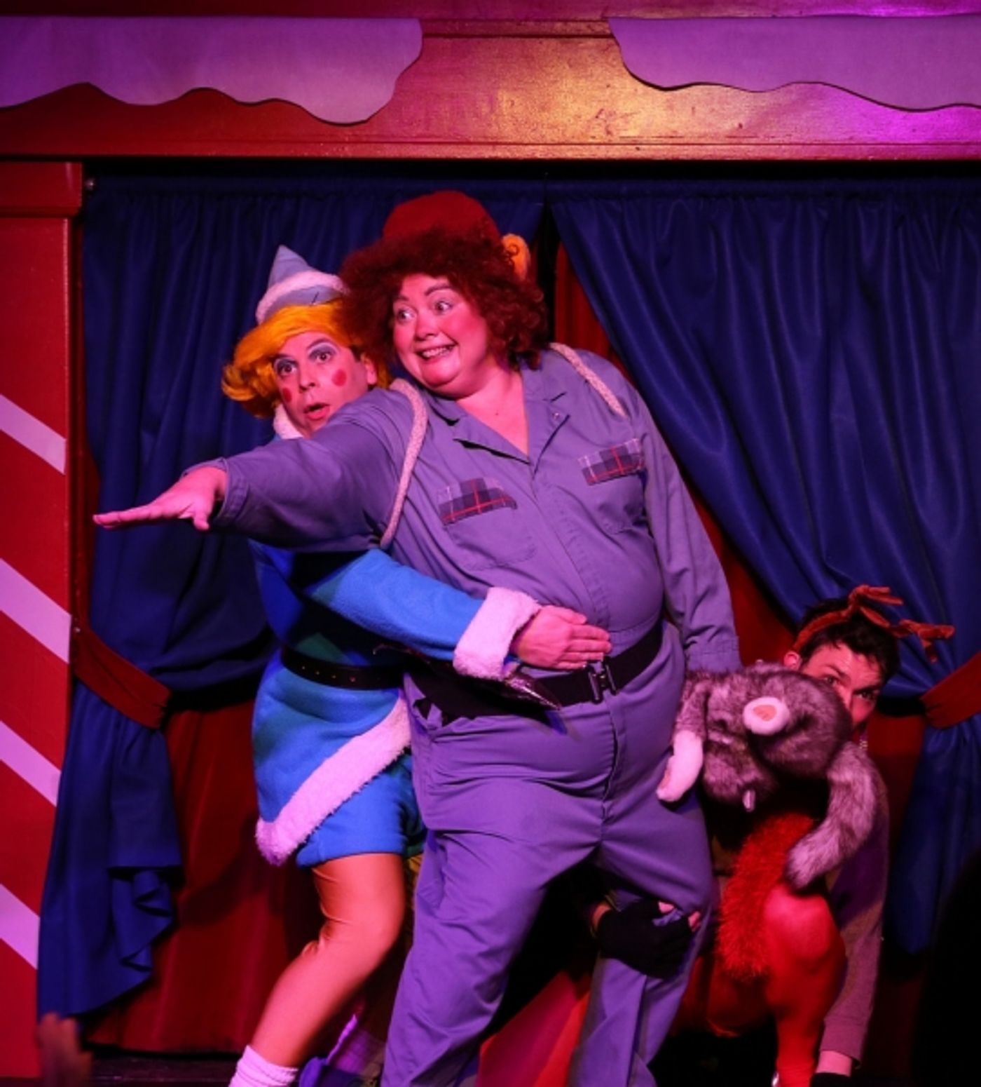 Photo Flash: First Look at Hell in a Handbag Productions' RUDOLPH THE RED-HOSED REINDEER  Image
