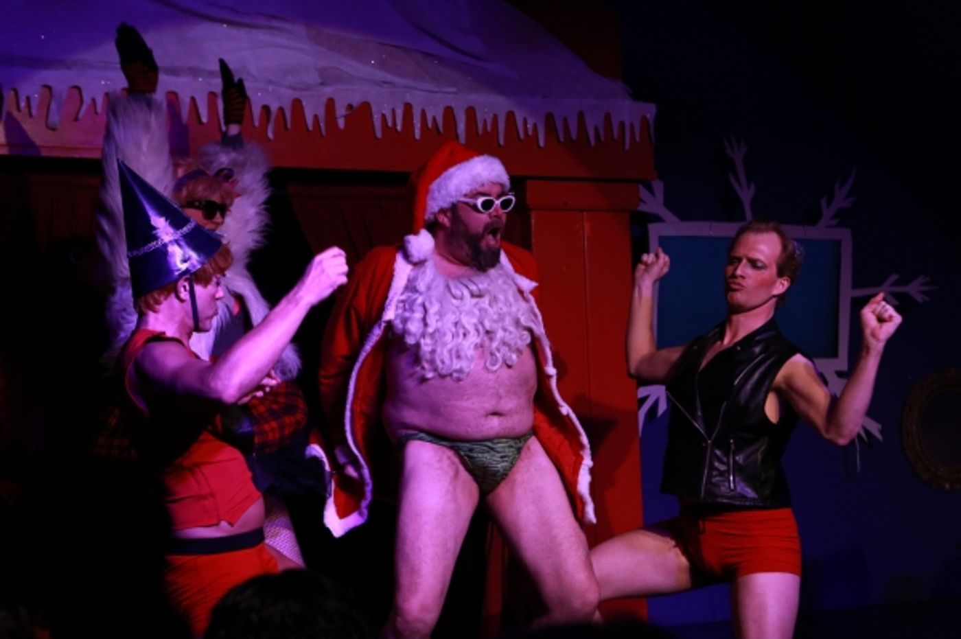 Photo Flash: First Look at Hell in a Handbag Productions' RUDOLPH THE RED-HOSED REINDEER  Image