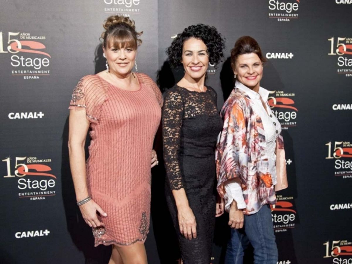 Marta Valverde, Nina y Paula Sebastian at 