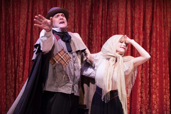 Michael Sharp (John) and Tracey Stephens (Caroline) Photo