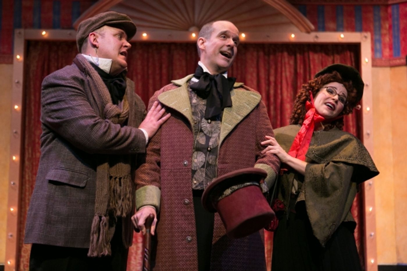 Photo Flash: First Look at MetroStage's A BROADWAY CHRISTMAS CAROL  Image