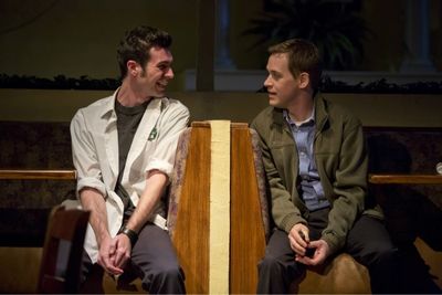 Cameron Scoggins and T.R. Knight Photo