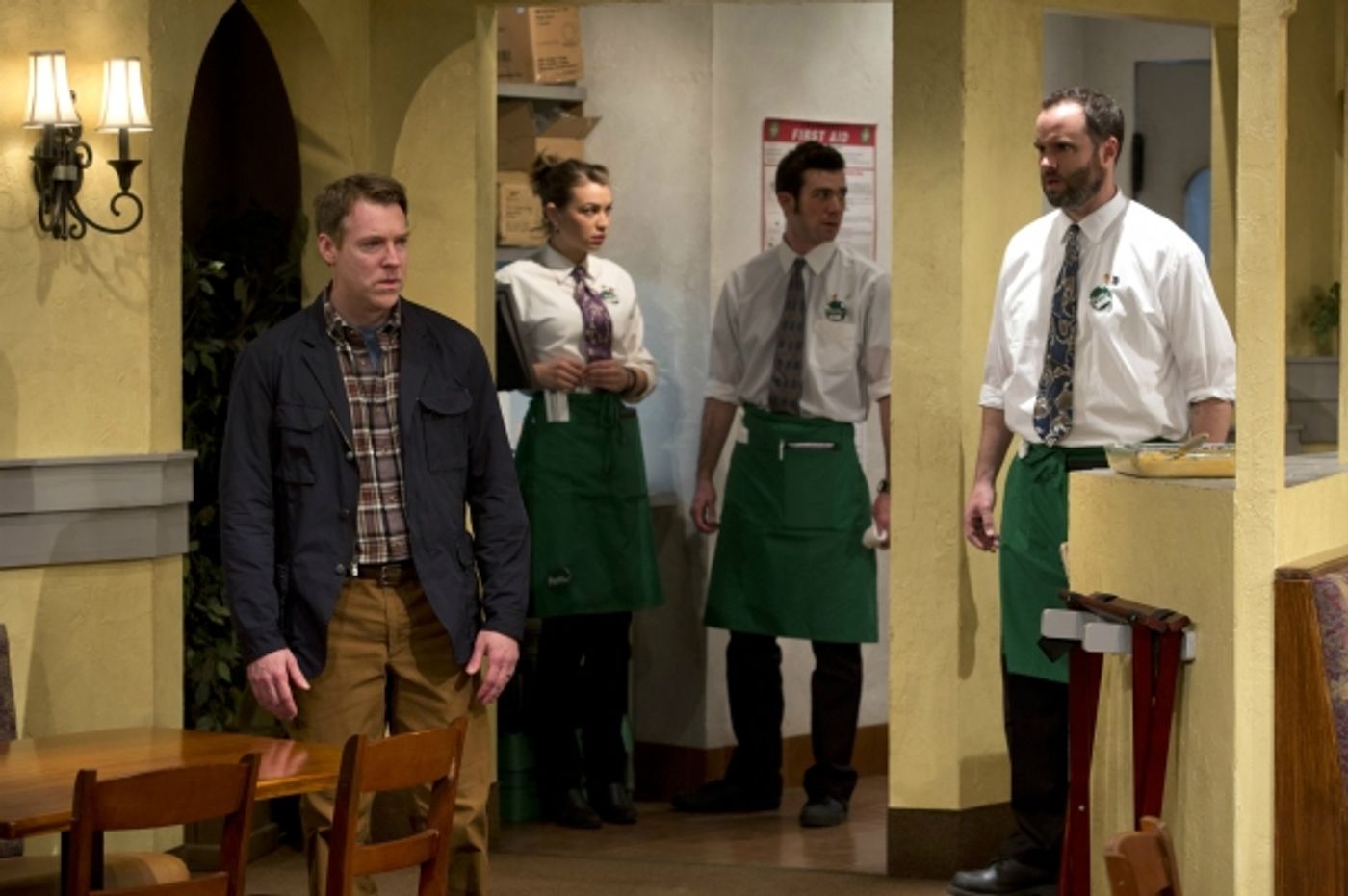 Photo Flash: First Look at T.R. Knight and More in POCATELLO at Playwrights Horizons  Image