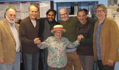 Mark St. Germain, Jim Walton, Rohan Kymal, Wally Dunn, Donald Corren, John Markus --  Photo