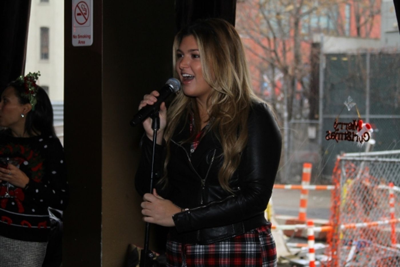 Photo Flash: BDF Students Perform at Thomas Roberts' MSNBC Holiday Party!  Image